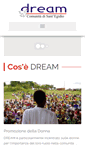 Mobile Screenshot of dream.santegidio.org