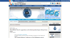 Desktop Screenshot of nodeathpenalty.santegidio.org